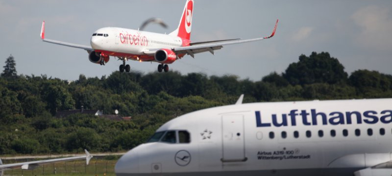 Air Berlin und Lufthansa