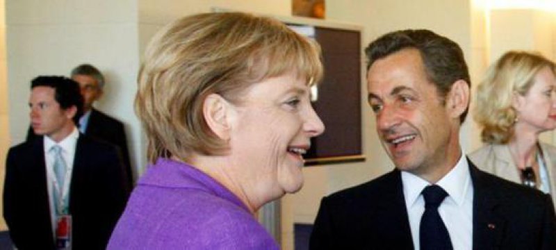 Angela Merkel und Nicolas Sarkozy wollen europäische Banken unterstützen