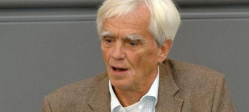 Grünen-Politiker Hans-Christian Ströbele will bei Papstrede Saal verlassen