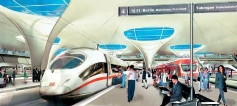 Volksabstimmung: Stuttgarter stimmen gegen Ausstieg aus Bahnprojekt S21