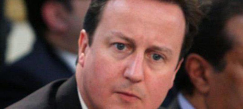 Premierminister David Cameron droht Randalierern mit Gegenschlag