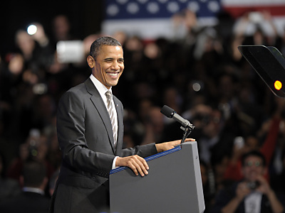 Obama scherzt über Tour mit Sänger Al Green