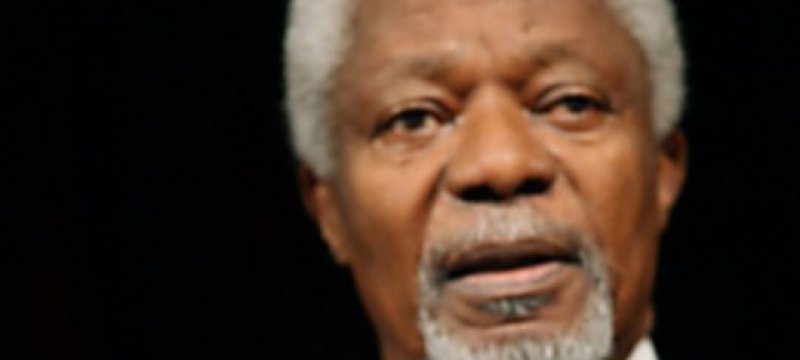 Annan fordert Regime zur Waffenruhe auf