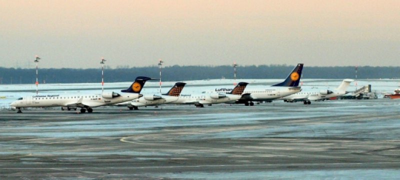 Lufthansa-Flugzeuge