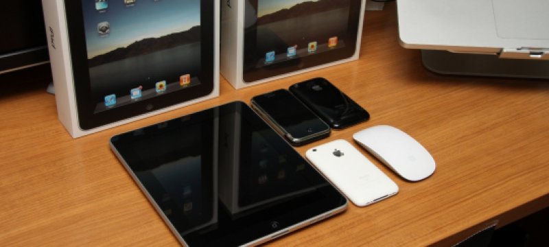 iPads und iPhones von Apple