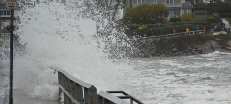 Überflutung durch "Sandy"