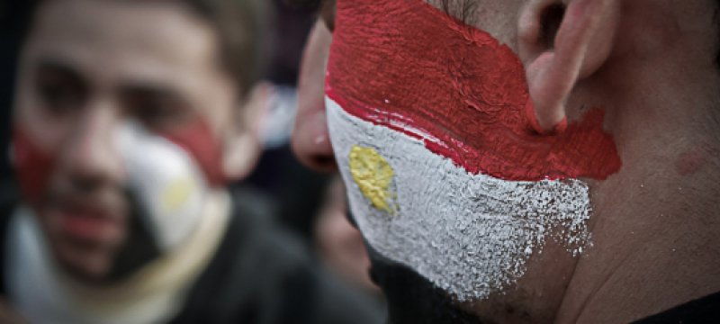 Demonstranten in Ägypten