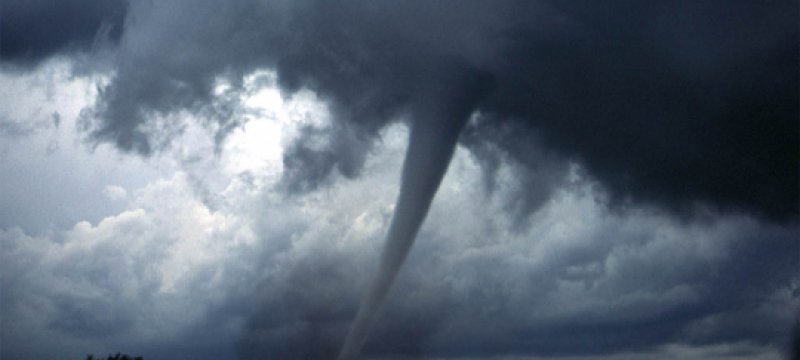 Bild eines Tornados