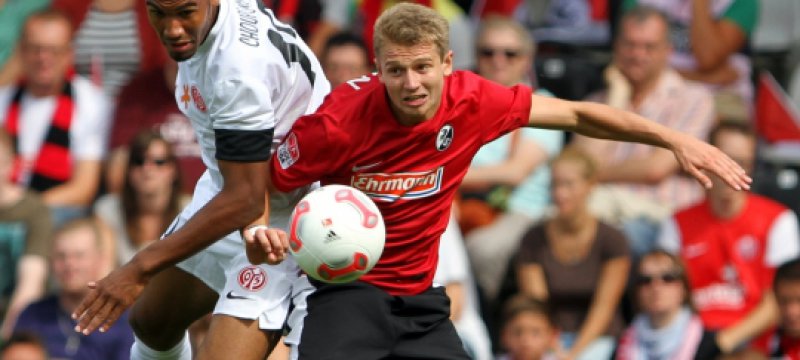 Bundesliga-Partie zwischen Freiburg - Mainz in der Saison 2012/13