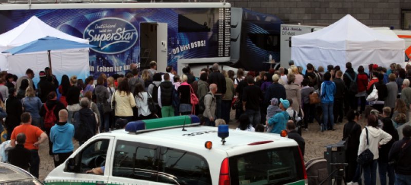 DSDS-Casting am 13.09.2013 in Halle Saale