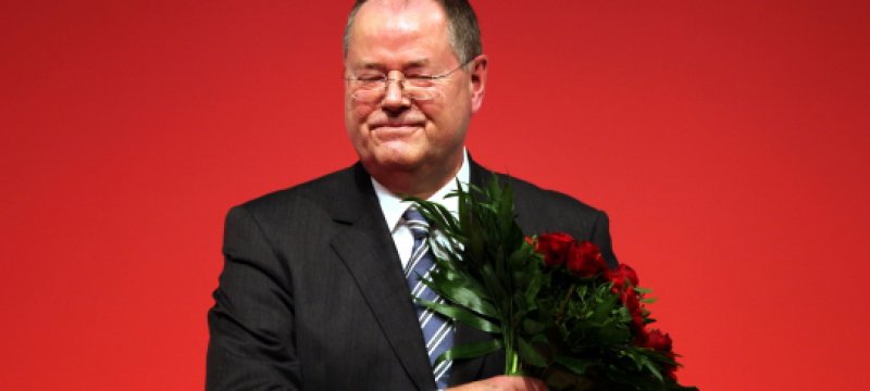 Peer Steinbrück auf dem SPD-Parteitag in Leipzig am 14.11.2013