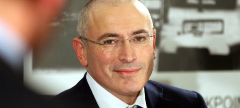 Michail Borissowitsch Chodorkowski am 22.12.2013 in Berlin