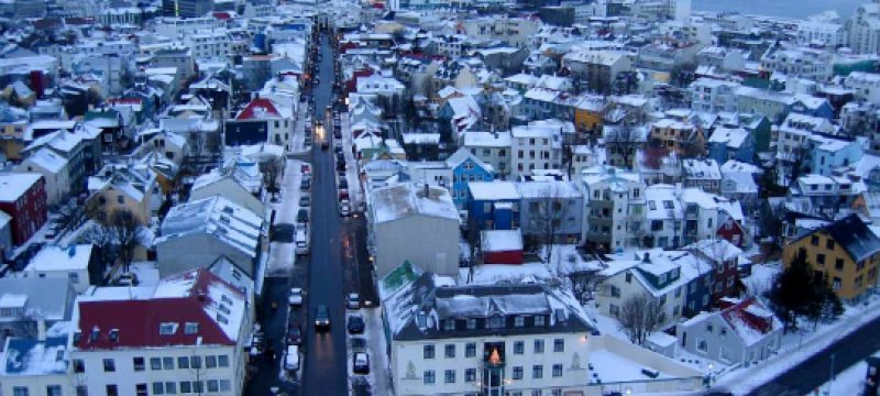 Reykjavik auf Island