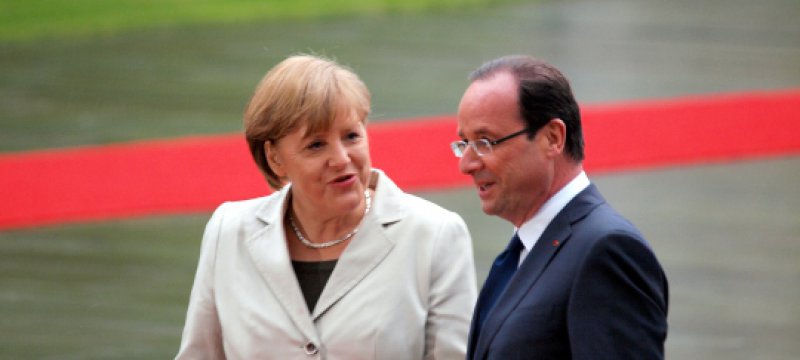François Hollande und Angela Merkel