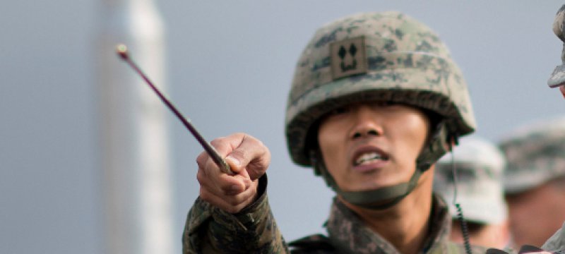 Südkoreanischer Soldat