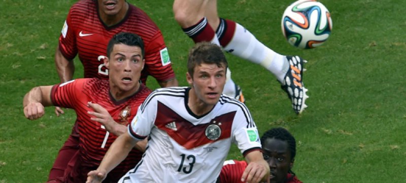WM-Spiel Deutschland-Portugal am 16.06.2014