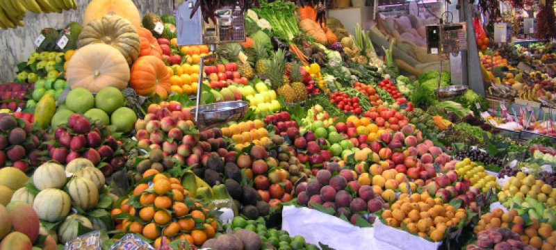 Früchte auf einem Markt