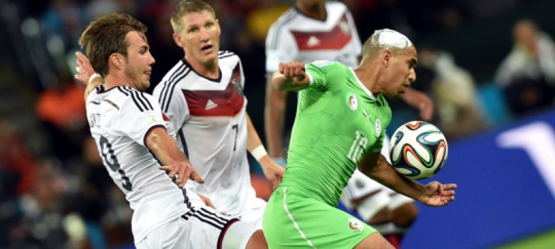 WM-Spiel Deutschland-Algerien am 30.06.2014