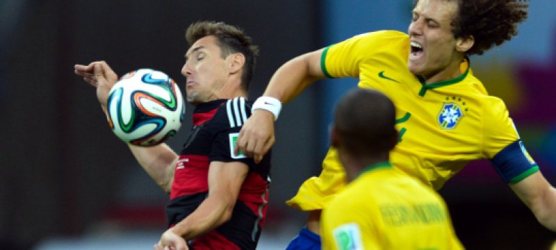 WM-Halbfinale Brasilien-Deutschland am 08.07.2014