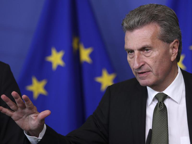 EU-Energiekommissar Günther Oettinger
