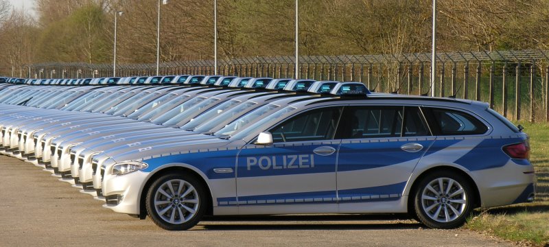 Einsatzfahrzeuge Bundespolizei