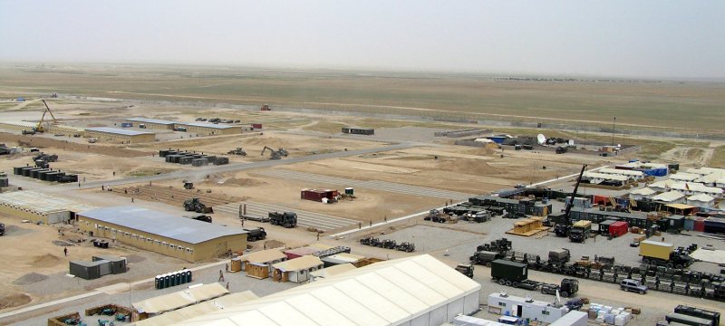 Deutsches Bundeswehrcamp "Camp Marmal" in Afghanistan