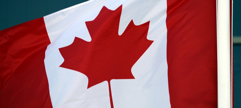 Fahne von Kanada
