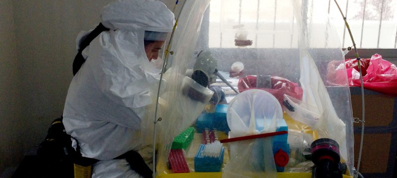 Ebola-Untersuchung