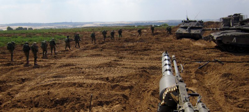Israelische Soldaten im Gaza-Konflikt 2014