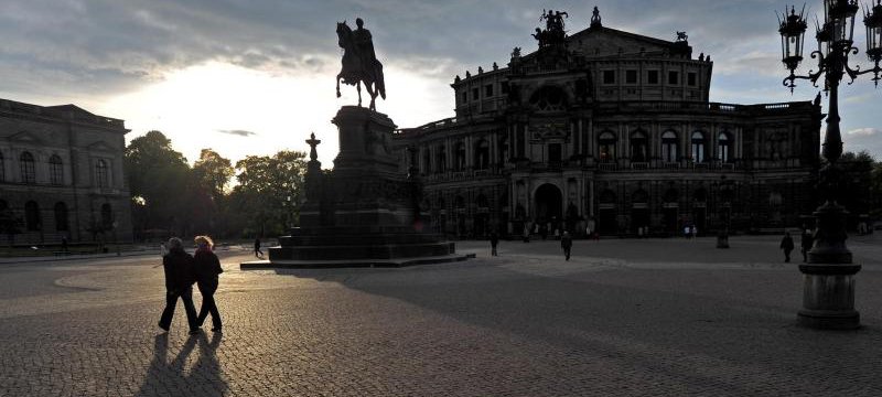 Theaterplatz in Dresden