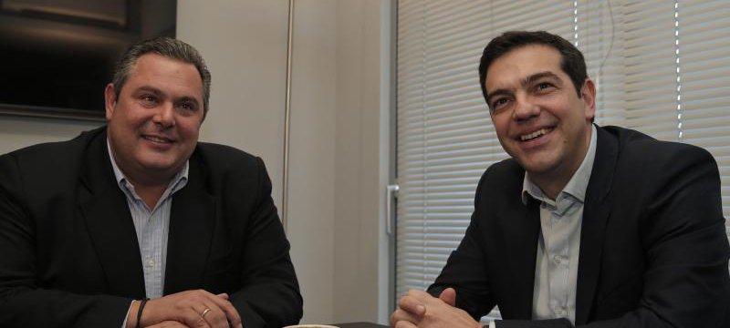 Kammenos und Tsipras