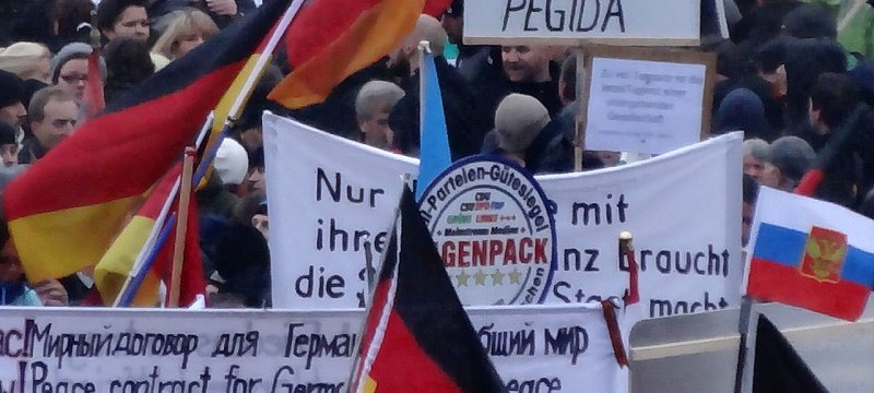 Pegida Demo Dresden