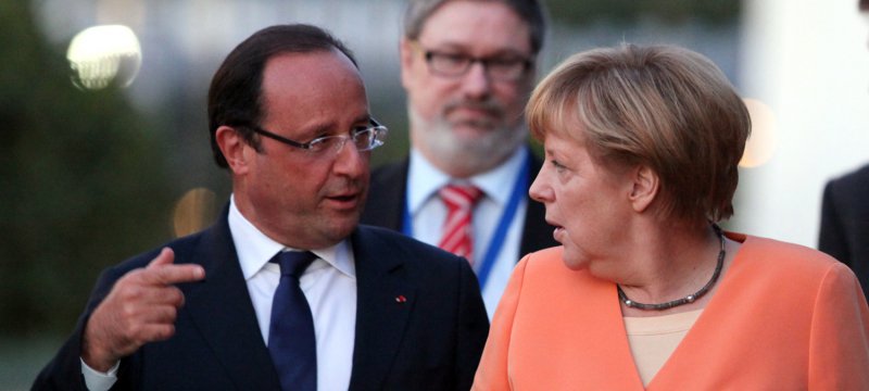 François Hollande und Angela Merkel auf dem G20-Gipfel