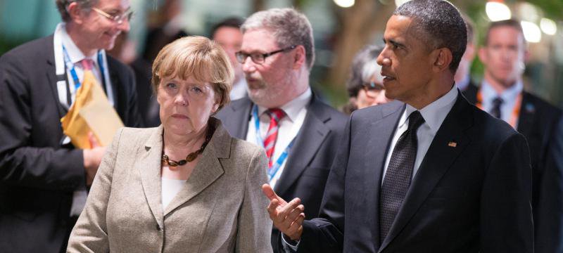 Merkel und Obama