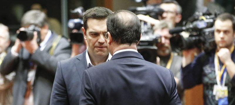 Tsipras und Hollande