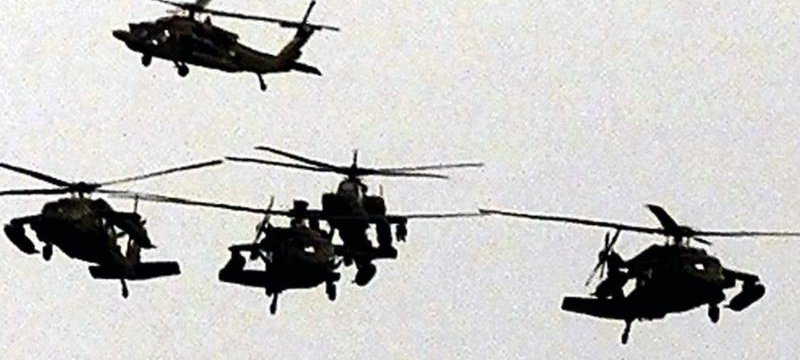 «Apache»-Hubschrauber der US-Armee