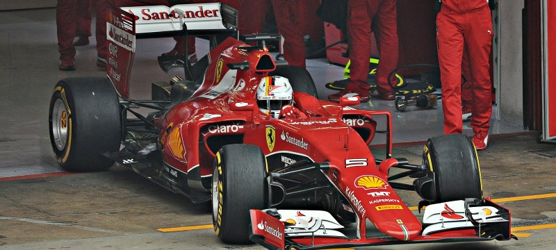 Sebastian Vettel Ferrari 2015