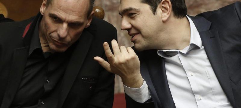 Alexis Tsipras und Gianis Varoufakis