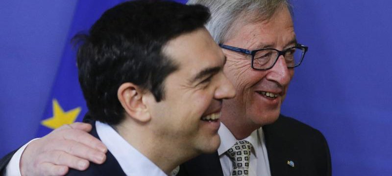 Tsipras und Juncker