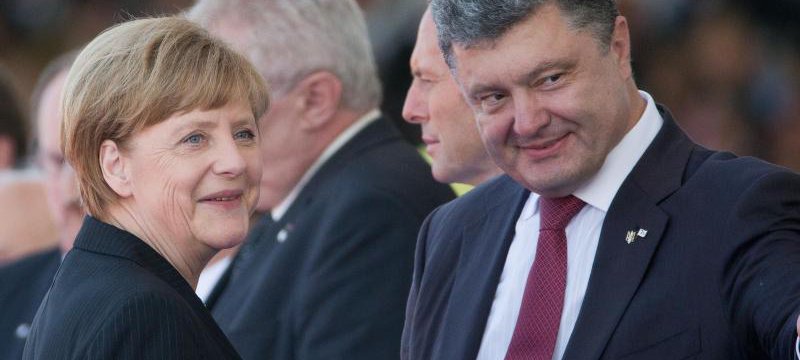 Merkel und Poroschenko