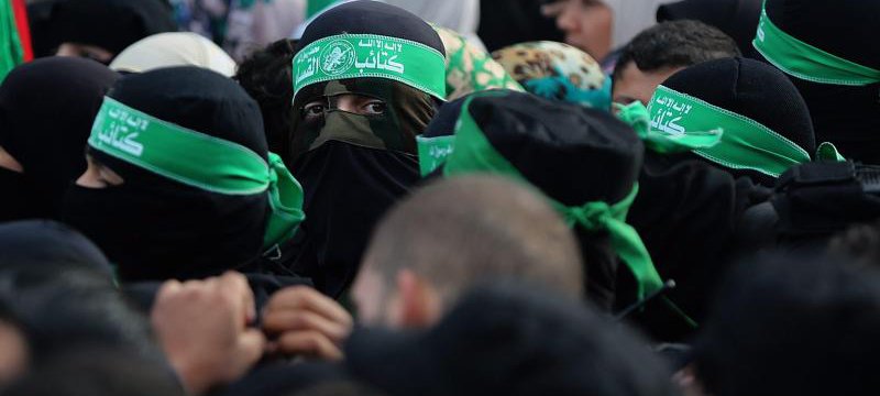 Hamas-Demonstration der in Gaza