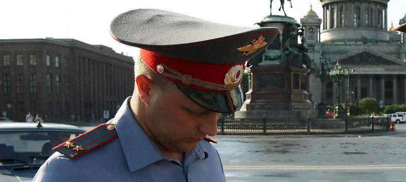 Russischer Polizist