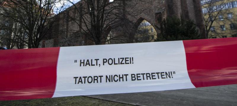 Toter in Berliner Kirchenruine