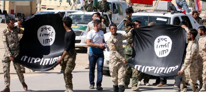 Irakische Truppen bei Karbala