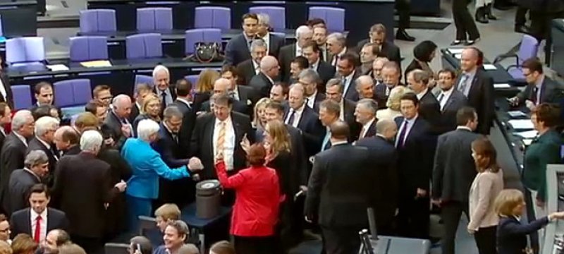 Abstimmung über Griechenland-Hilfen am 27.02.2015 im Bundestag