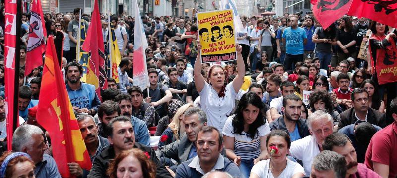 Türkische Regierungsgegner erinnern an Gezi-Proteste