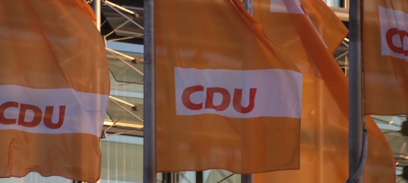 CDU-Flaggen