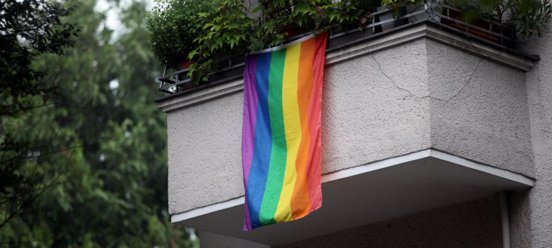 Regenbogen-Fahne