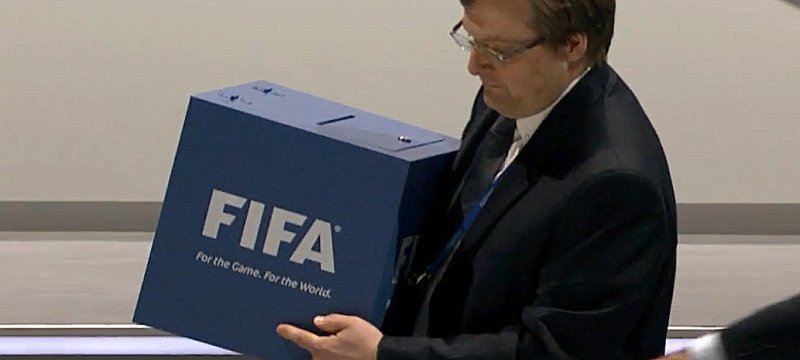 Stimmen-Auszählung auf Fifa-Kongress