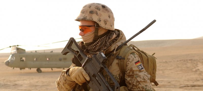 Bundeswehrsoldat in Afghanistan